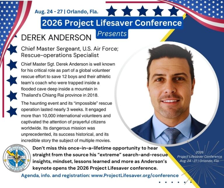 Derek_Anderson_segment_for_social_posts_2026_v.2 Derek Anderson, keynote speaker at the 2026 Project Lifesaver conference